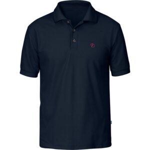 Fjällräven Crowley Pique Shirt-BlåSort-2XL - T-Shirt, Polo-shirt