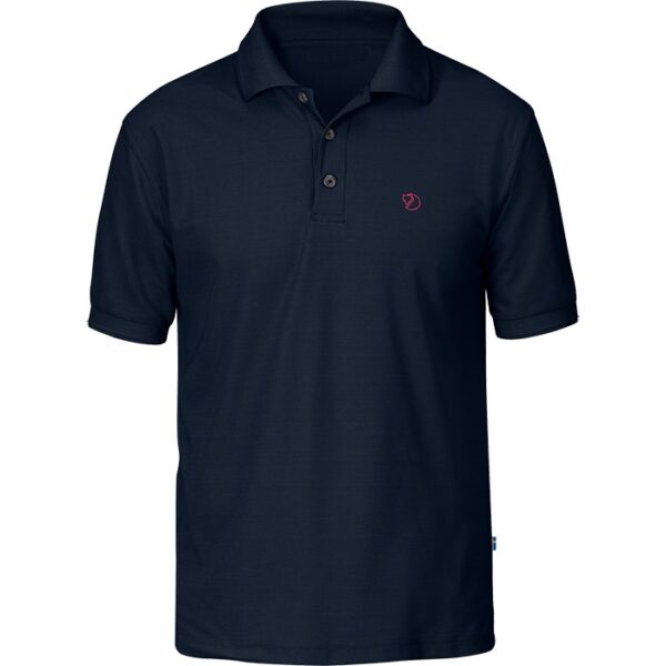 Fjällräven Crowley Pique Shirt-BlåSort-2XL - T-Shirt, Polo-shirt
