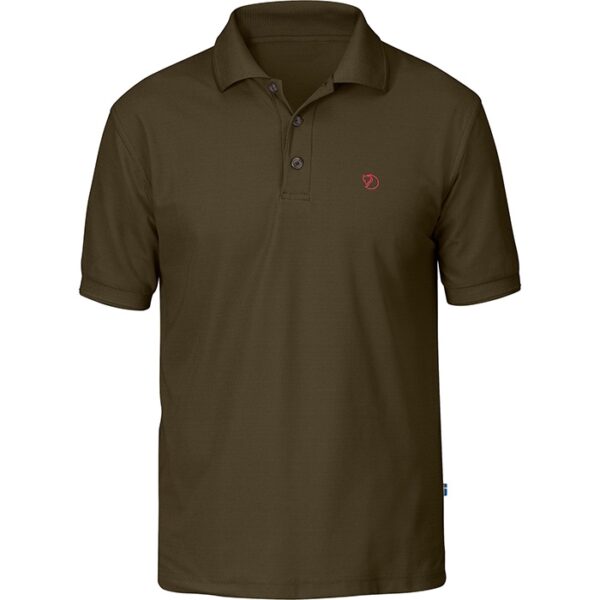 Fjällräven Crowley Pique Shirt-Grøn-M - T-Shirt, Polo-shirt