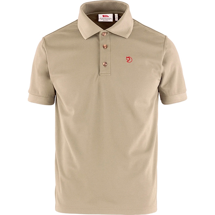 Fjällräven Crowley Pique Shirt-fossil-3XL - T-Shirt, Polo-shirt