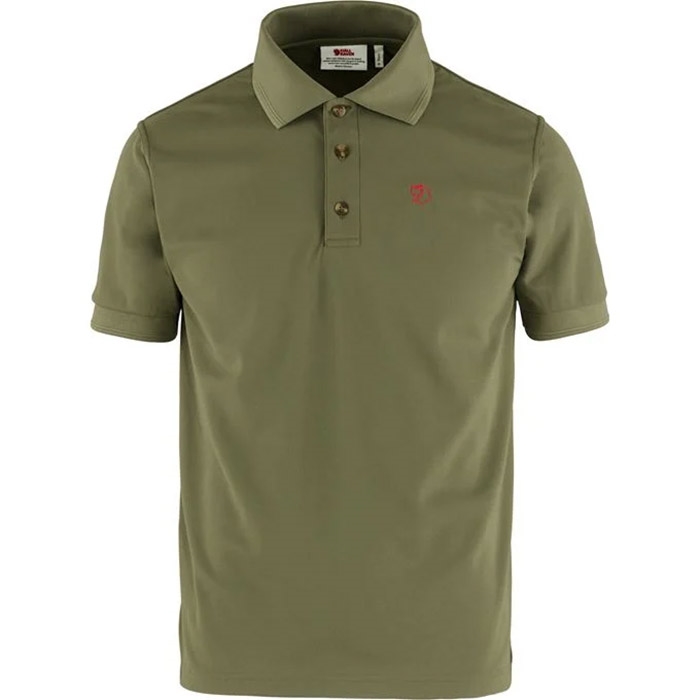 Fjällräven Crowley Pique Shirt-light olive-XL - T-Shirt, Polo-shirt
