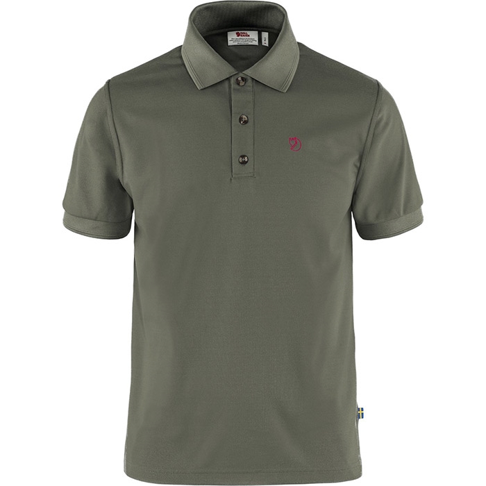 Fjällräven Crowley Pique Shirt-mountain grey-M - T-Shirt, Polo-shirt