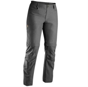 Fjällräven Daloa MT Zip-Off Trousers Womens, Dark Grey
