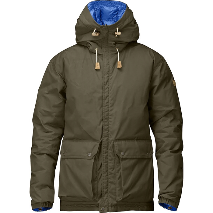 Fjällräven Down Jacket No. 16 Herre / Mænd, dark olive-2XL - Vinterjakker til mænd
