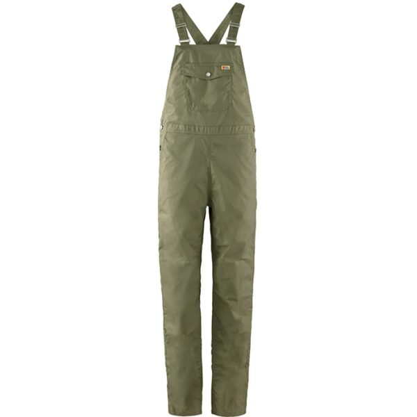Fjällräven Dungaree Trousers Kvinder / Damer-Grøn-L - Bukser