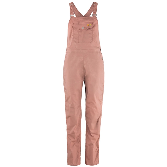 Fjällräven Dungaree Trousers Kvinder / Damer-dusty rose-XL - Bukser