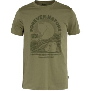 Fjällräven EquipHerre / Mændt T-Shirt Herre / Mænd-green-M - T-Shirt, Polo-shirt