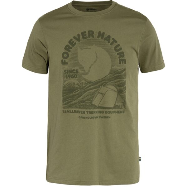 Fjällräven Equipment Herre T-shirt Green XXL