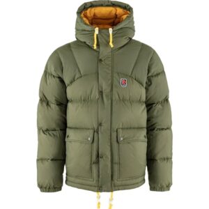 Fjällräven Expedition Down Lite Jacket Herre / Mænd-green / mustard yellow-M - Jakker