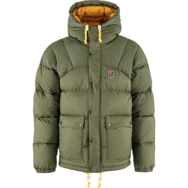 Fjällräven Expedition Down Lite Jacket Men-green / mustard yellow-XL - Jakker