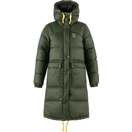 Fjällräven Expedition Long Down Parka Dame L Grøn Dunjakker