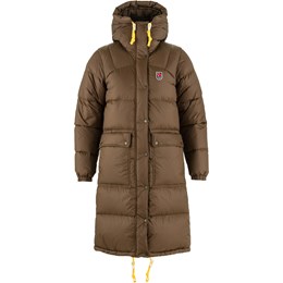 Fjällräven Expedition Long Down Parka Dame XXS Brun Dunjakker