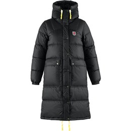 Fjällräven Expedition Long Down Parka Dame XXS Sort Dunjakker