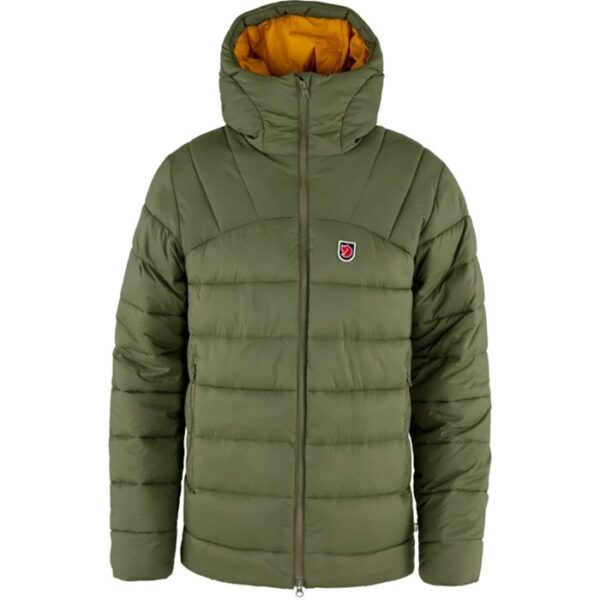 Fjällräven Expedition Mid Winter Jacket Herre / Mænd-Grøn / Gul Gul-M - Vinterjakker til mænd