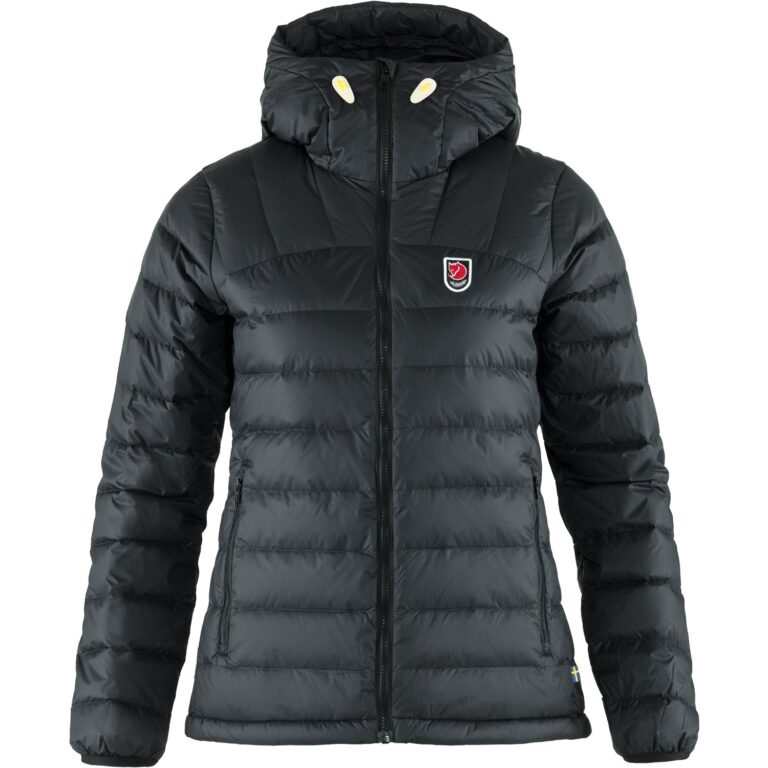 Fjällräven Expedition Pack Down Hoodie Dame L Sort Dunjakker
