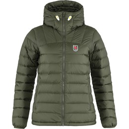 Fjällräven Expedition Pack Down Hoodie Dame M Grøn Dunjakker