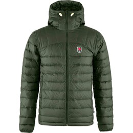 Fjällräven Expedition Pack Down Hoodie Herre M Grøn Dunjakker
