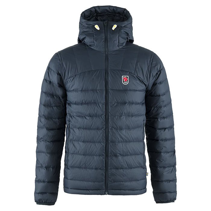 Fjällräven Expedition Pack Down Hoodie Herre / Mænd-navy-2XL - Jakker