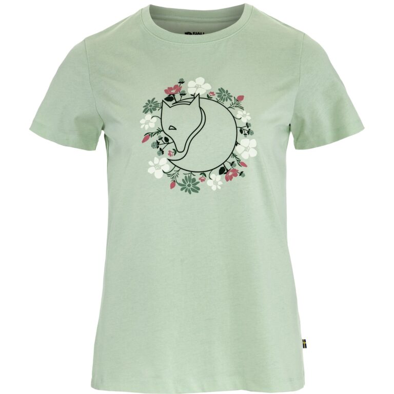 Fjällräven Fjällblomster Fox T-Shirt Jade green / Patina Green / Grøn L