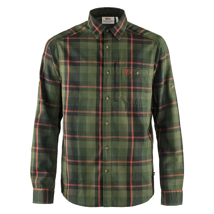 Fjällräven Fjällglim LS skjorte-laurel green-L - Skjorter