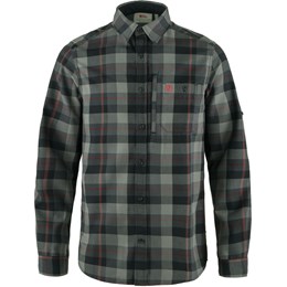 Fjällräven Fjällglim Shirt Herre M Grå/Sort Skjorter