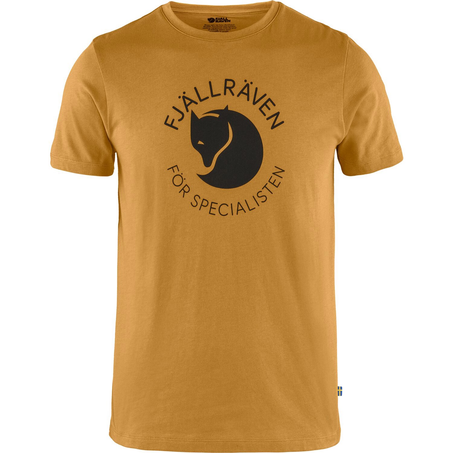 Fjällräven Fjällräven Fox T-shirt Herre M Orange/Brun Korte ærmer