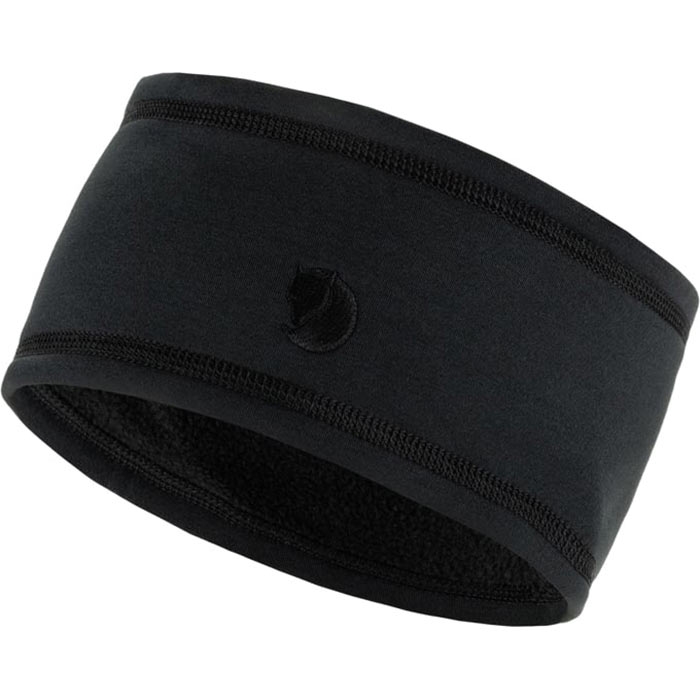 Fjällräven Fleece Headband-black-S/M - Pandebånd