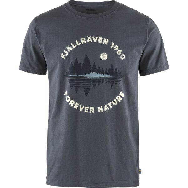 Fjällräven Forest Mirror Herre T-Shirt Navy XXL - Fjällräven - Outdoor i Centrum