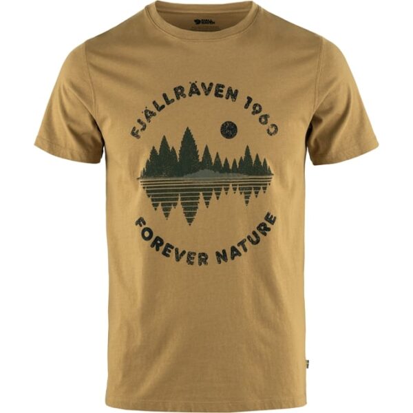 Fjällräven Forest Mirror T-Shirt Herre Buckwheat Brown M