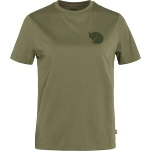 Fjällräven Fox Boxy Tee Kvinder / Damer-Grøn-L - T-Shirts