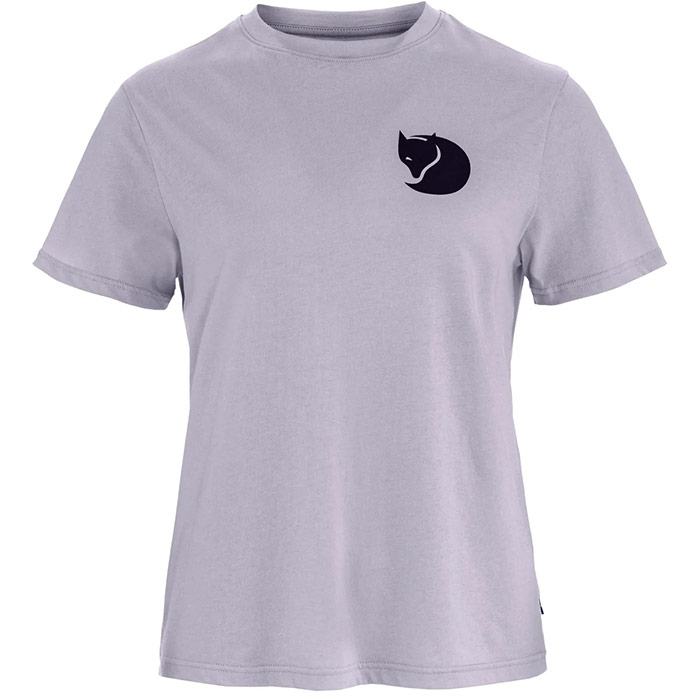 Fjällräven Fox Boxy Tee Kvinder / Damer-lavender mist-L - T-Shirts