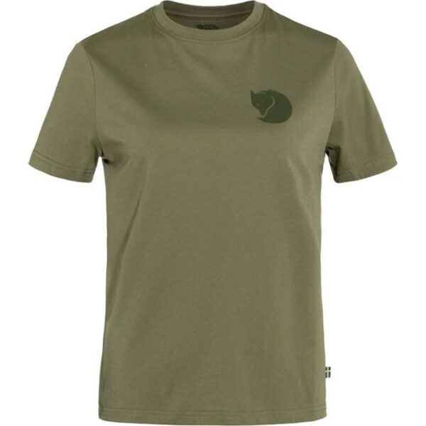 Fjällräven Fox Boxy Tee Women-green-L - T-Shirts