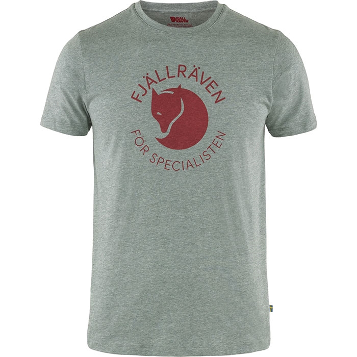 Fjällräven Fox T-Shirt Herre / Mænd-grey melange-2XL - T-Shirt, Polo-shirt