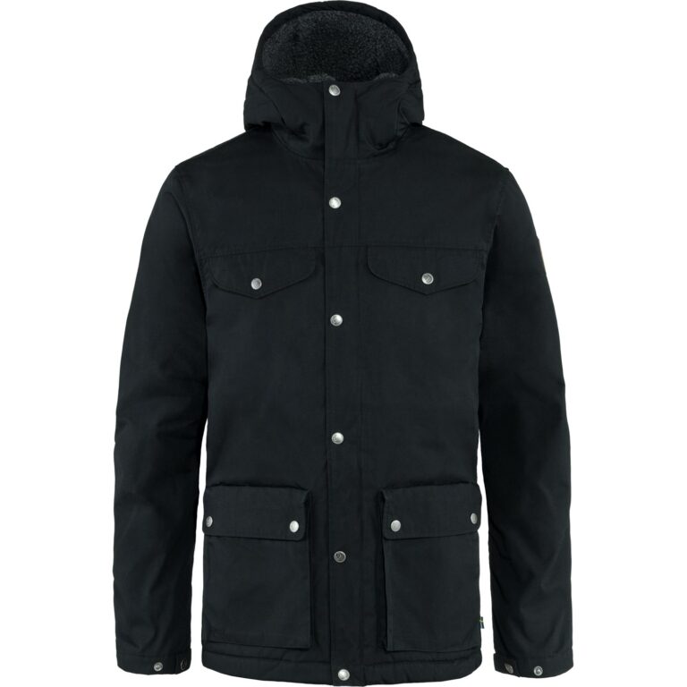 Fjällräven Greenland Winter Jacket Herre L Sort Fiberjakker