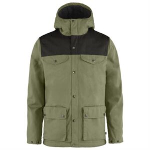 Fjällräven Greenland Winter Jacket Mens, Green / Dark Grey