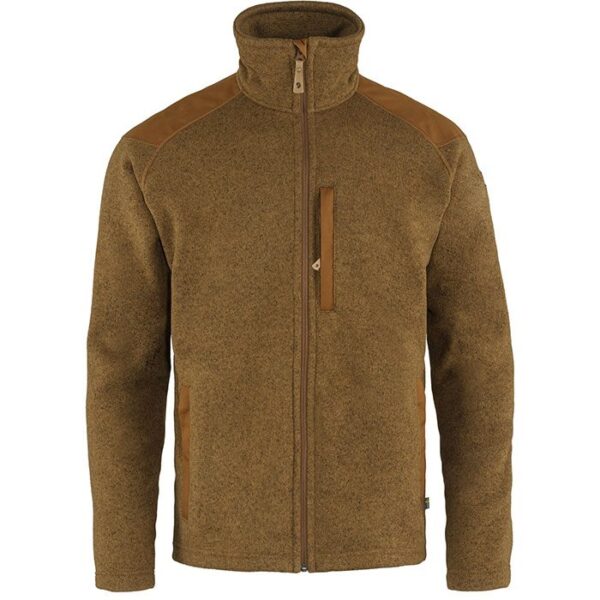 Fjällräven Grøn Fleece jakke-chestnut-M - Fleecejakker