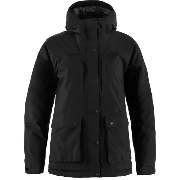 Fjällräven HC Hydratic Padded Jacket Kvinder / Damer-black-XL - Vinterjakker