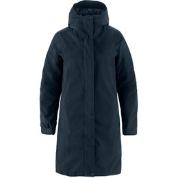 Fjällräven HC Hydratic Padded Parka Dame XL Blå Fiberjakker