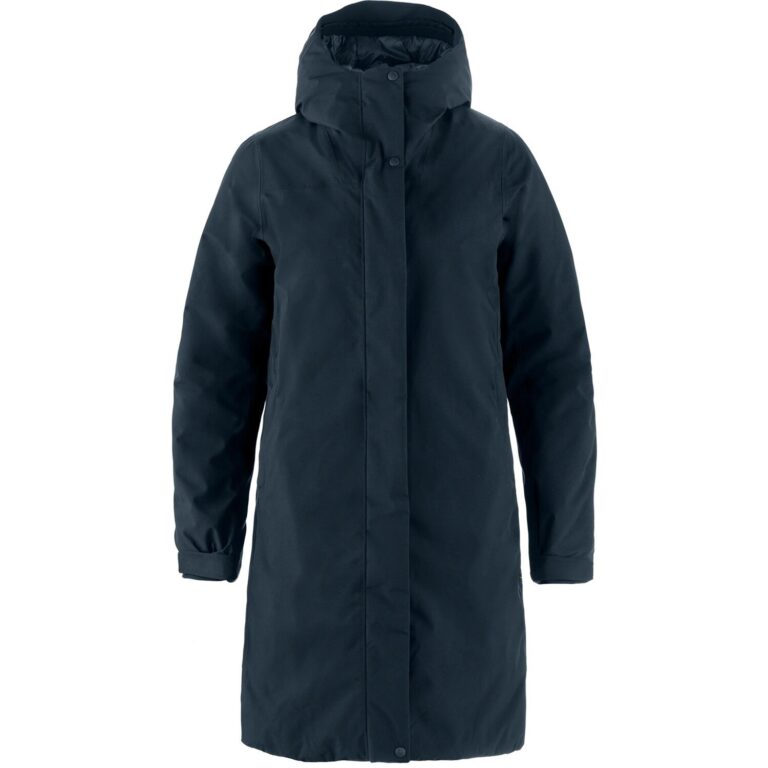 Fjällräven HC Hydratic Padded Parka Dame XS Blå Fiberjakker