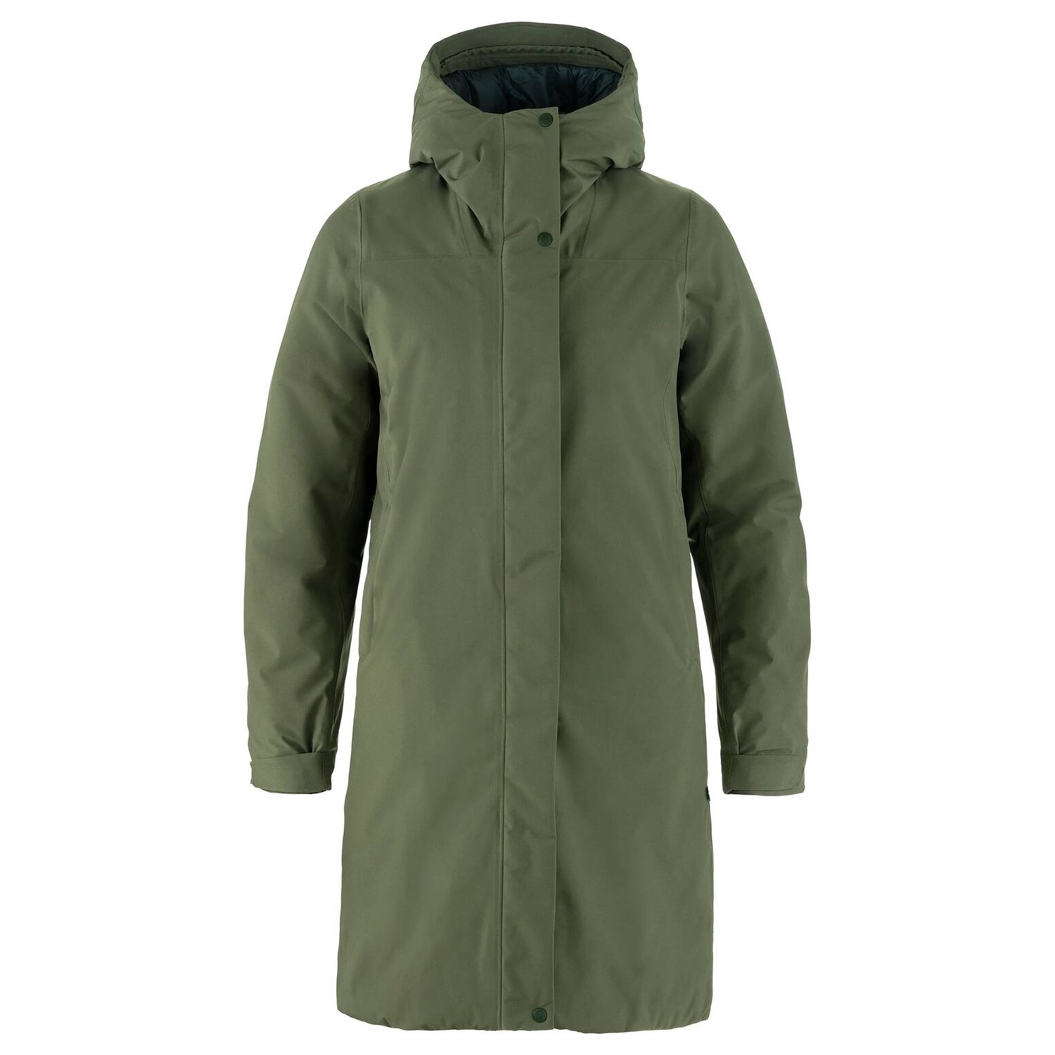 Fjällräven HC Hydratic Padded Parka Dame XS Grøn Fiberjakker