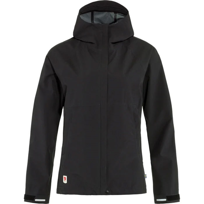 Fjällräven HC Hydratic Trail Jacket Kvinder / Damer-black-L - Regntøj, poncho