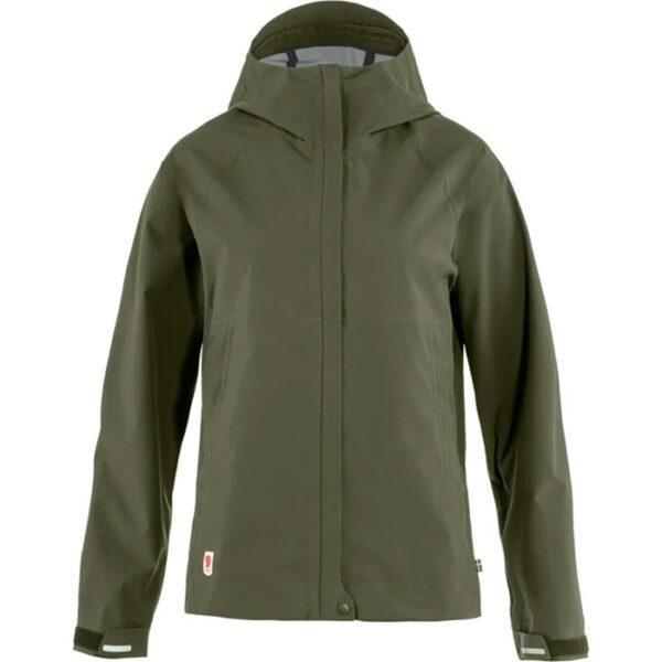 Fjällräven HC Hydratic Trail Jacket Kvinder / Damer-laurel Grøn-L - Regntøj, poncho
