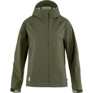 Fjällräven HC Hydratic Trail Jacket Kvinder / Damer-laurel green-XS - Regntøj, poncho