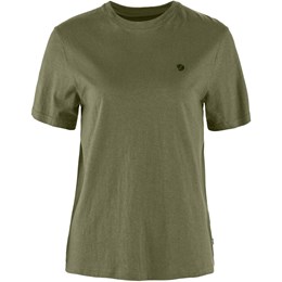 Fjällräven Hemp Blend T-Shirt Dame M Grøn Korte ærmer