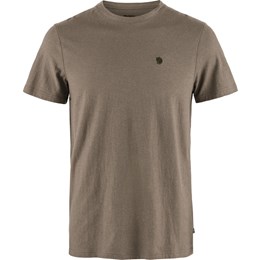 Fjällräven Hemp Blend T-Shirt Herre S Brun Korte ærmer