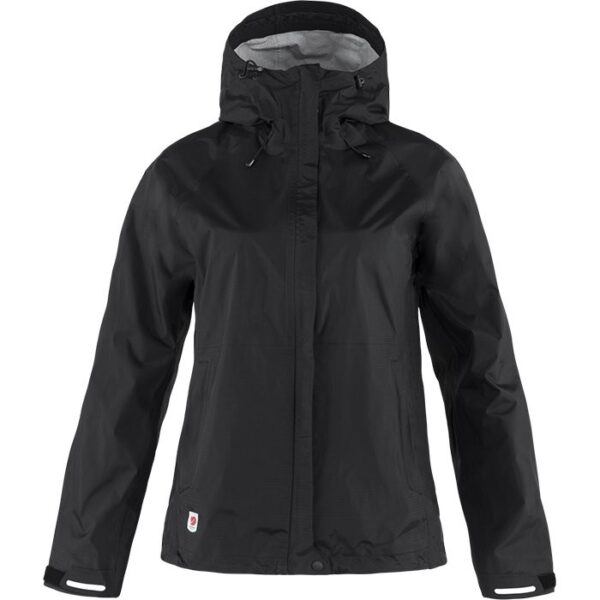 Fjällräven High Coast Hydratic Jacket Kvinder / Damer-Sort-L - Regntøj, poncho