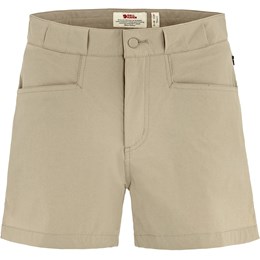 Fjällräven High Coast Lite Shorts Dame 36 Beige Outdoor shorts