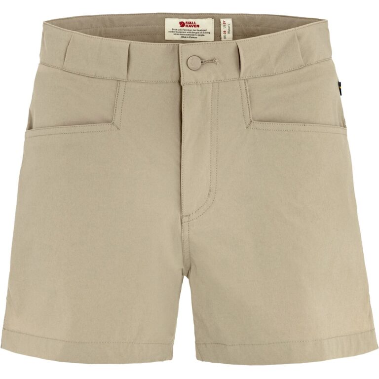 Fjällräven High Coast Lite Shorts Dame 40 Beige Outdoor shorts