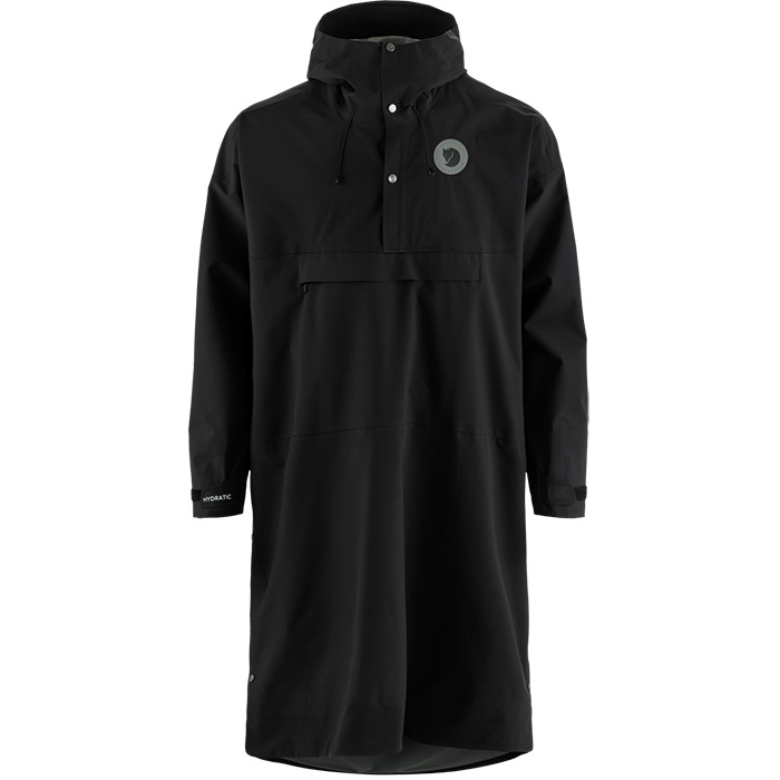 Fjällräven Hoja Rain Poncho, black-L/XL - Regntøj, poncho