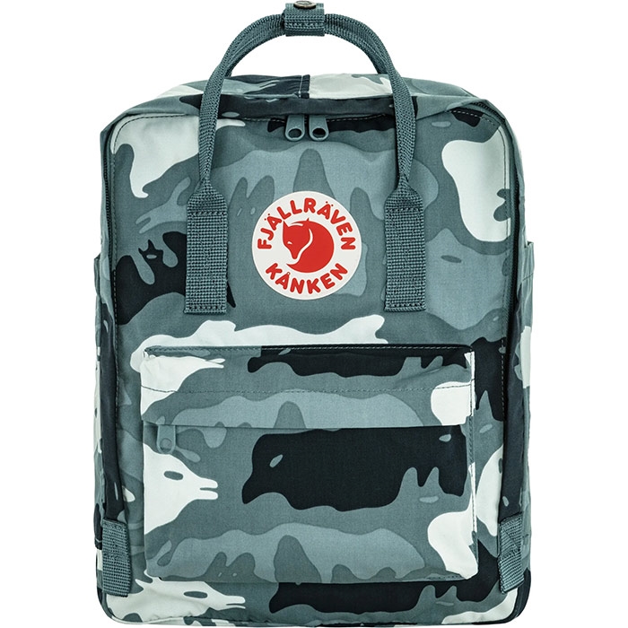 Fjällräven Kånken Graphics 16L-nimbus blue-hidden animals - Skoletasker / -rygsække